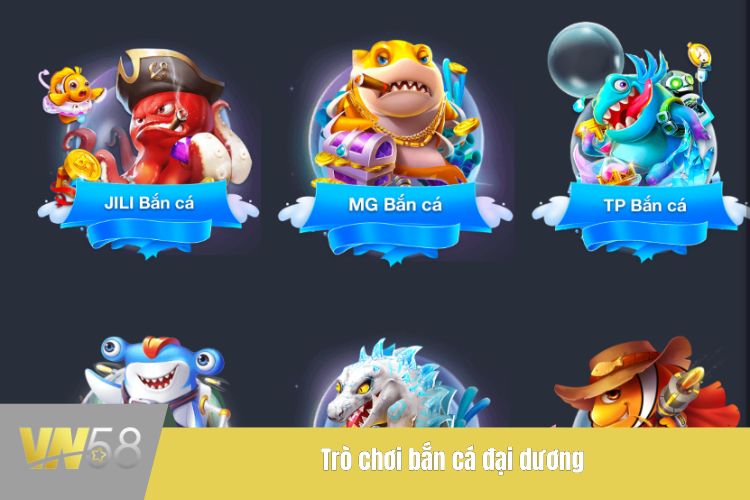 Trò chơi bắn cá đại dương